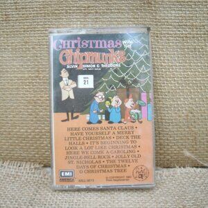 Christmas With the Chipmunks Cassette Tape